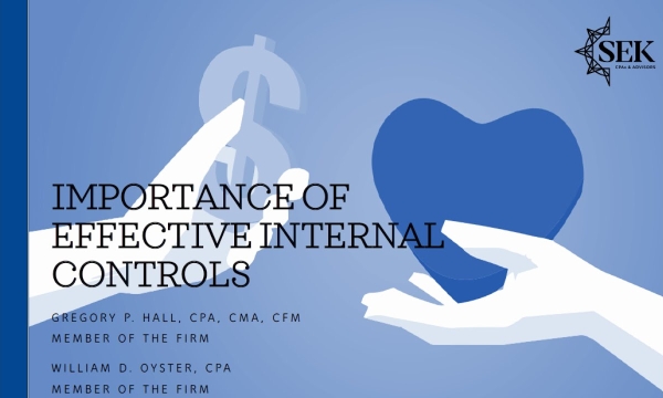 Importance of Effective Internal Controls