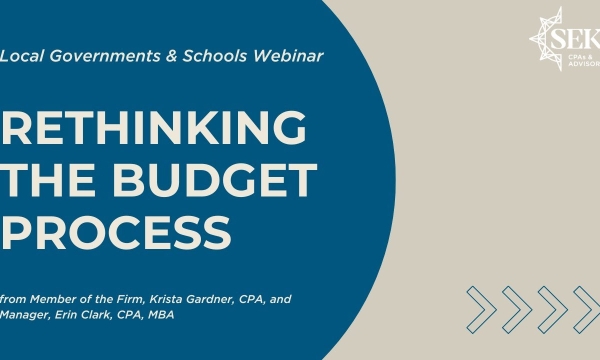 Rethinking the Budget Process