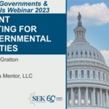 Grant Writing for Governmental Entities