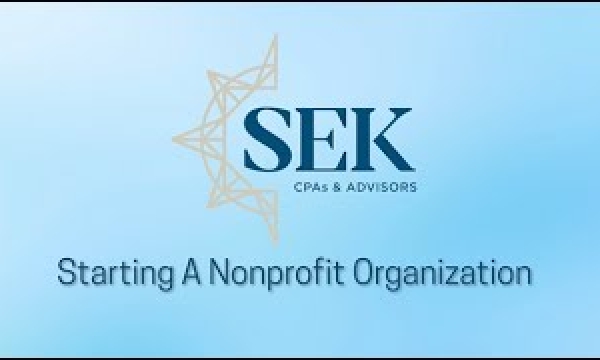 Starting a Nonprofit Organization