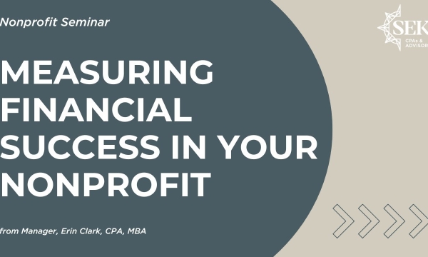 Measuring Financial Success