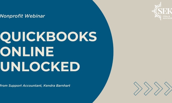 QuickBooks Online Unlocked for Nonprofits