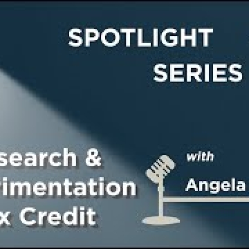 Research & Experimentation Tax Credit with Angela Quigley
