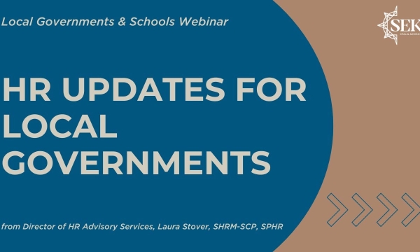 HR Updates for Local Governments