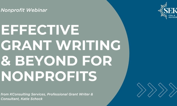 Effective Grant Writing & Beyond