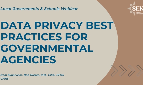 Data Privacy Best Practices for Governmental Agencies