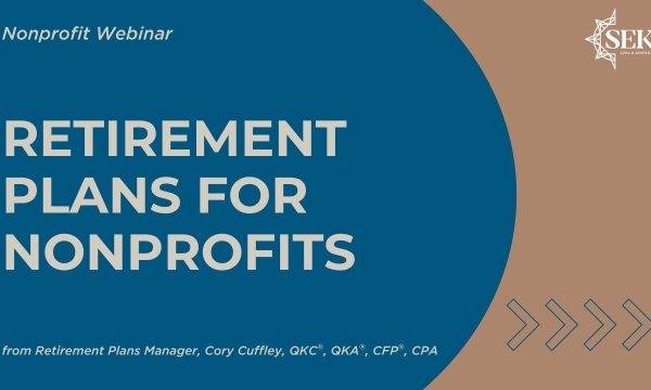 Retirement Plans for Nonprofits