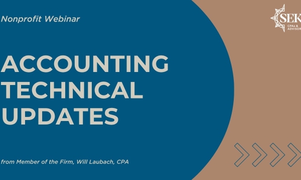 Accounting Technical Updates
