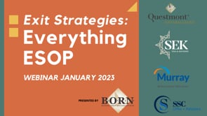 Exit Strategies: Everything ESOP Webinar