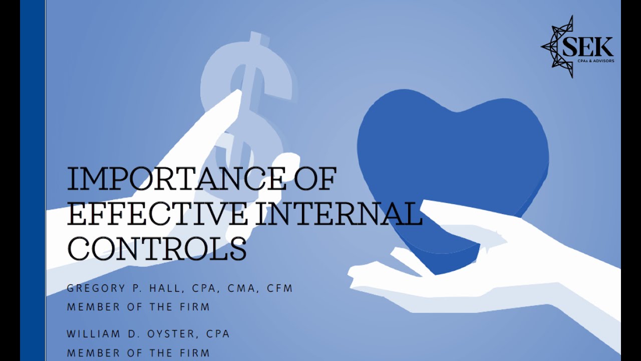 Importance of Effective Internal Controls