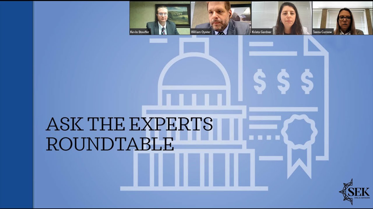 Ask the Experts Roundtable - July 22, 2021