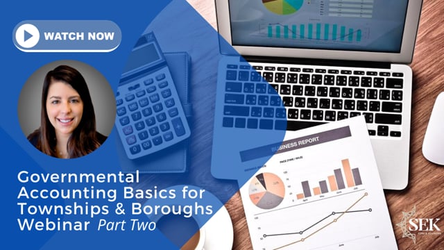 Governmental Accounting Basics for Townships & Boroughs - Part 2
