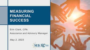 Measuring Financial Success