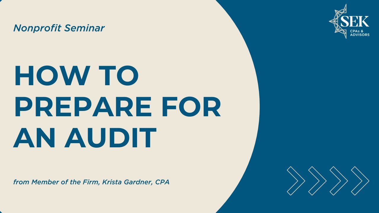 How to Prepare for an Audit