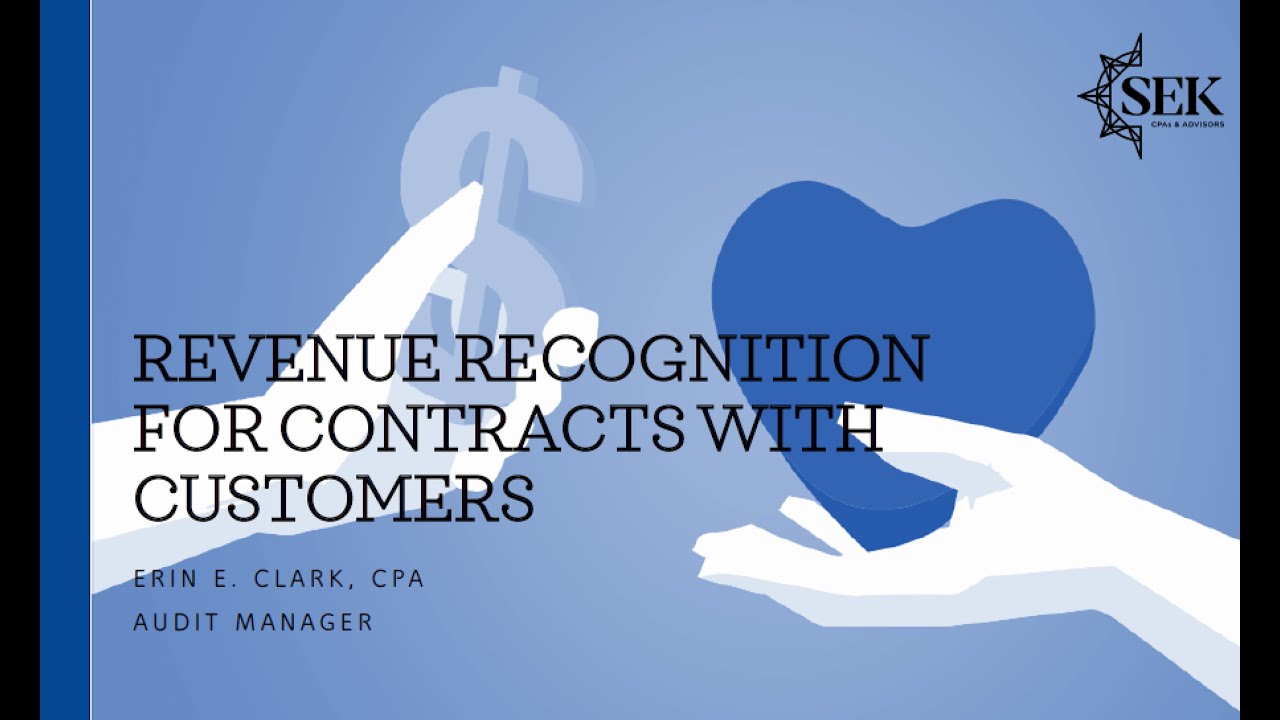 Revenue Recognition for Contracts with Customers