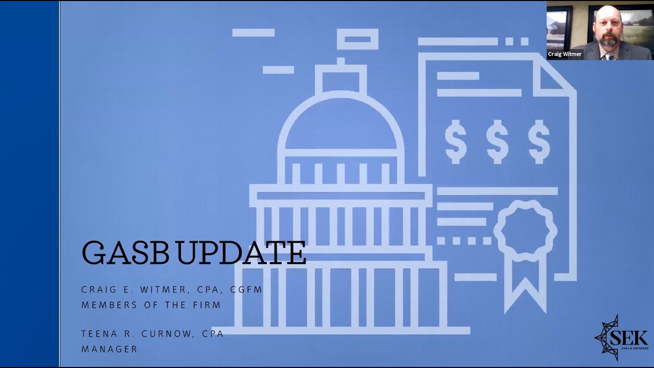 GASB Update - July 21, 2021