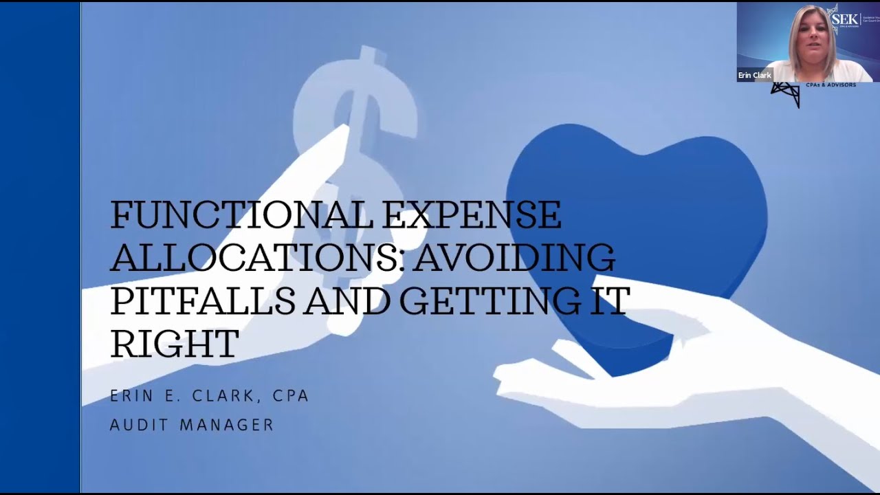 Functional Expense Allocations: Avoiding Pitfalls & Getting it Right