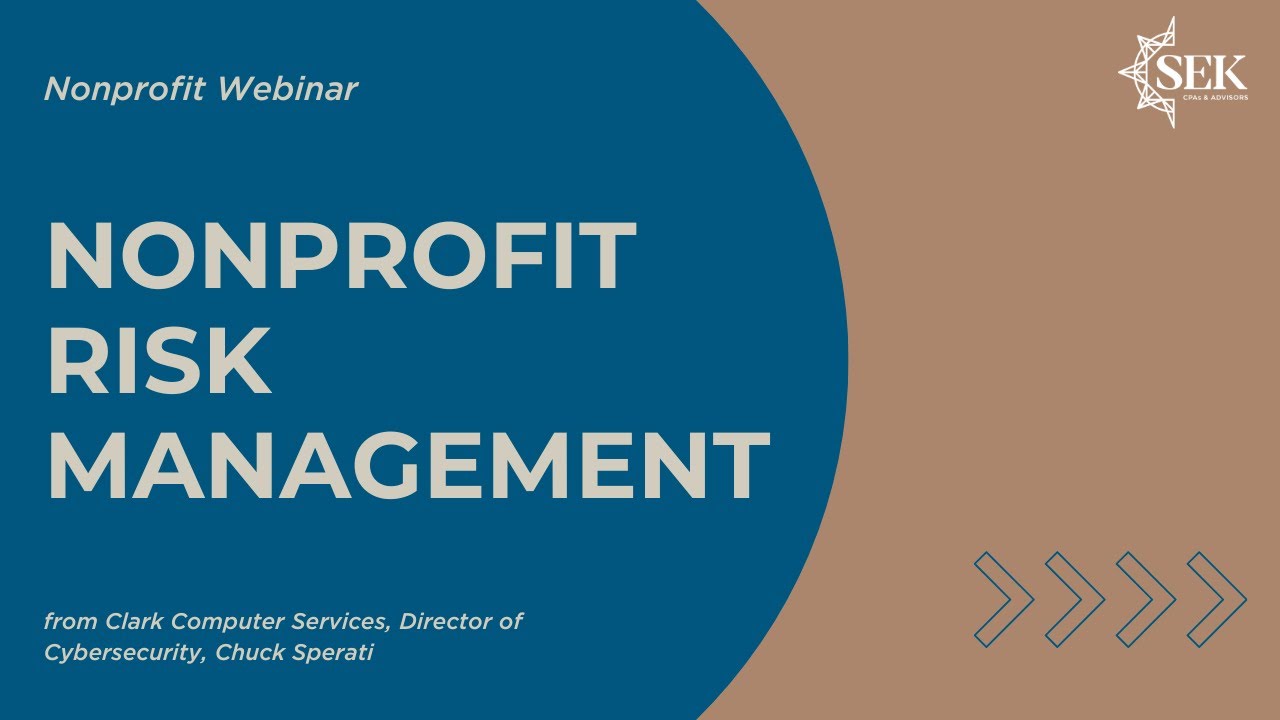 Nonprofit Risk Management