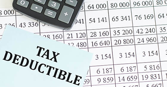 tax deductible