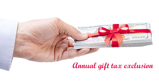 annual gift tax exclusion