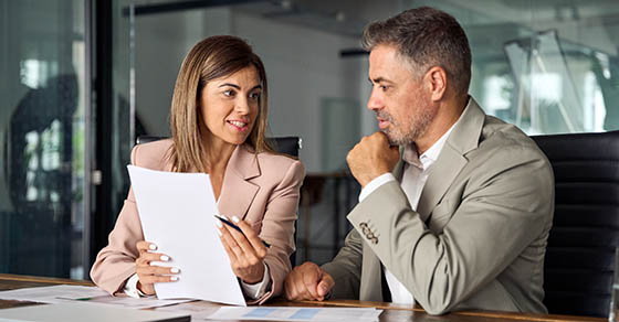 employees in office