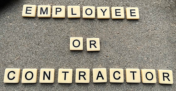 employee or contractor