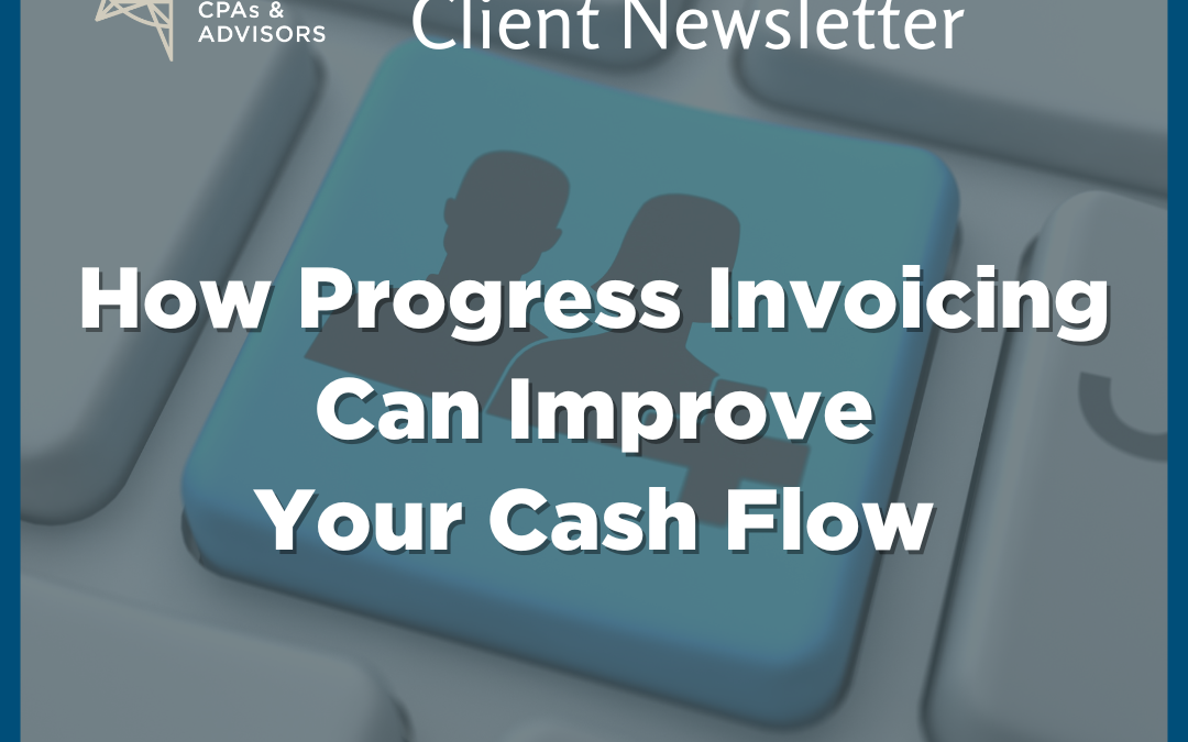 How progress invoicing can improve your cash flow