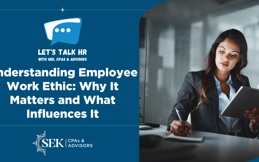Understanding employee work ethic: Why it matters and what influences it