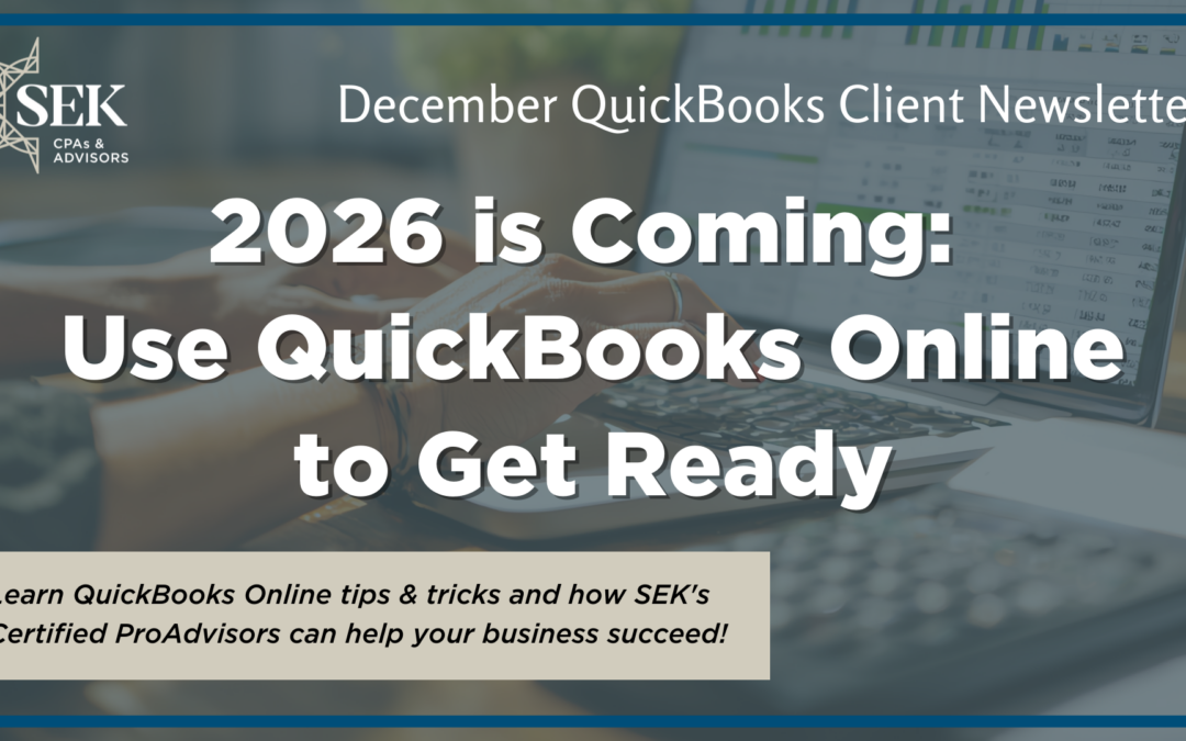 2026 is Coming: Use QuickBooks Online to Get Ready