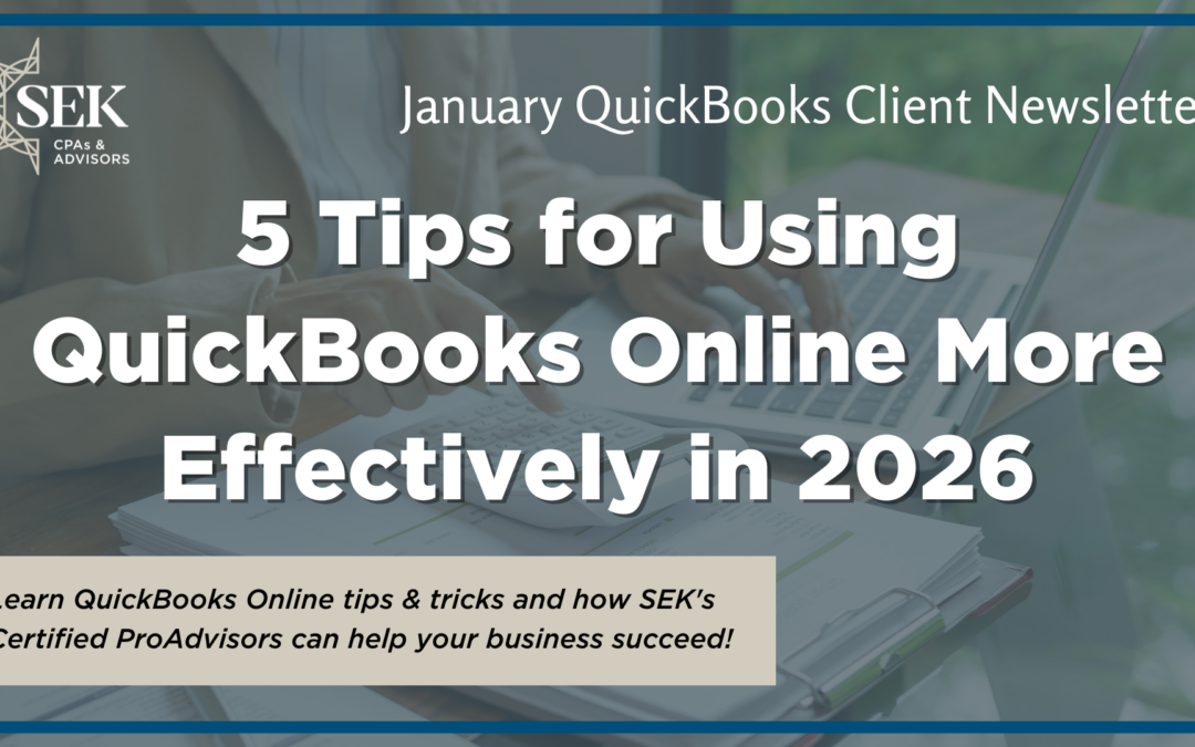 5 Tips for Using QuickBooks Online More Effectively in 2026