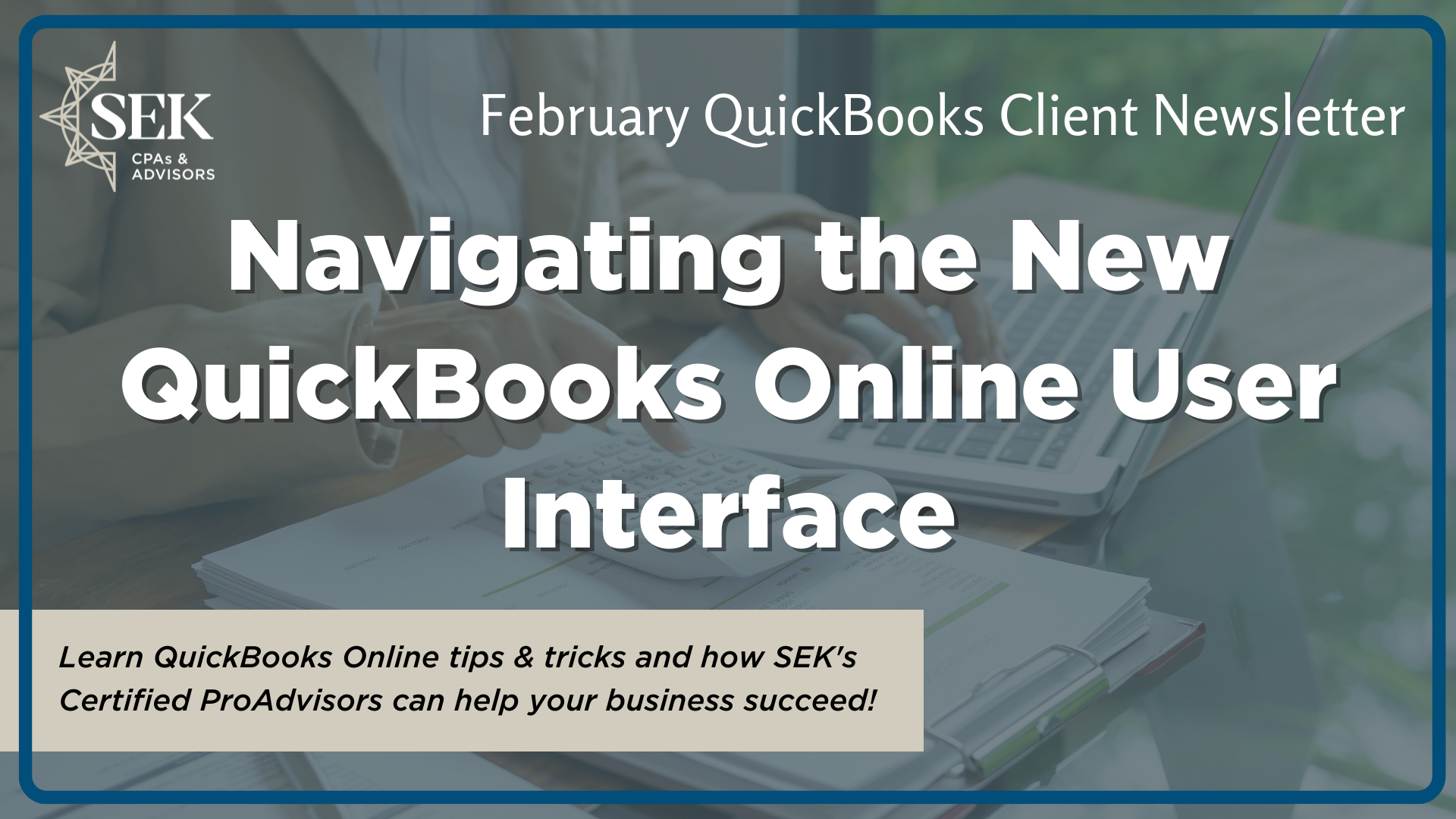 Navigating the New QuickBooks Online User Interface