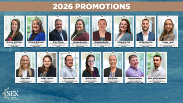 SEK Announces Manager, Supervisor, and Senior Associate Promotions