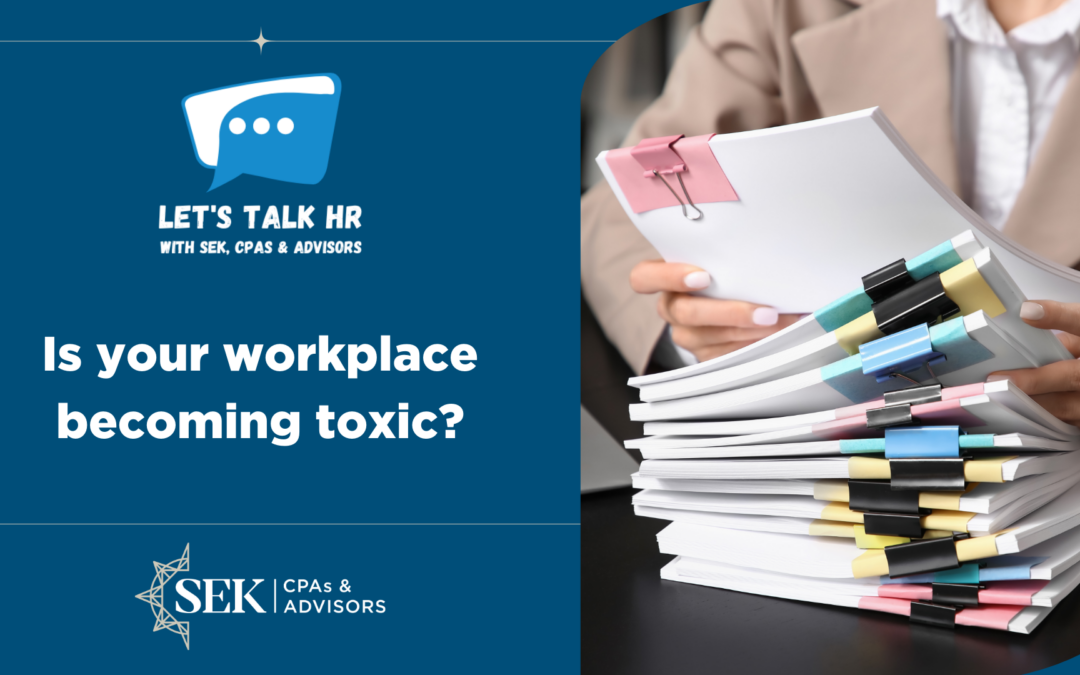 Is Your Workplace Becoming Toxic?