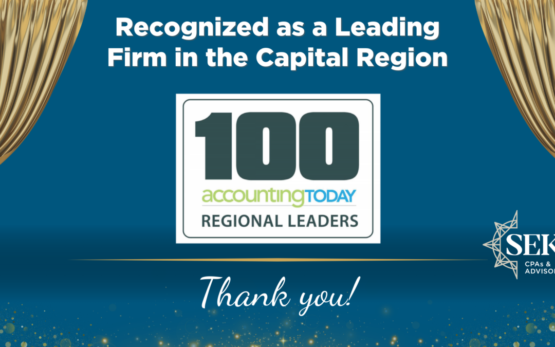 SEK Named a 2026 Regional Leader by Accounting Today