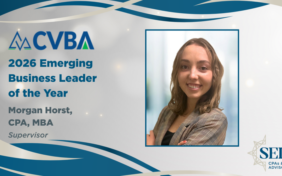 SEK Supervisor Morgan Horst Named Emerging Business Leader of the Year