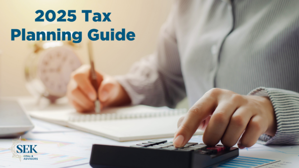 2025 Year-End Year-Round Tax Planning Guide