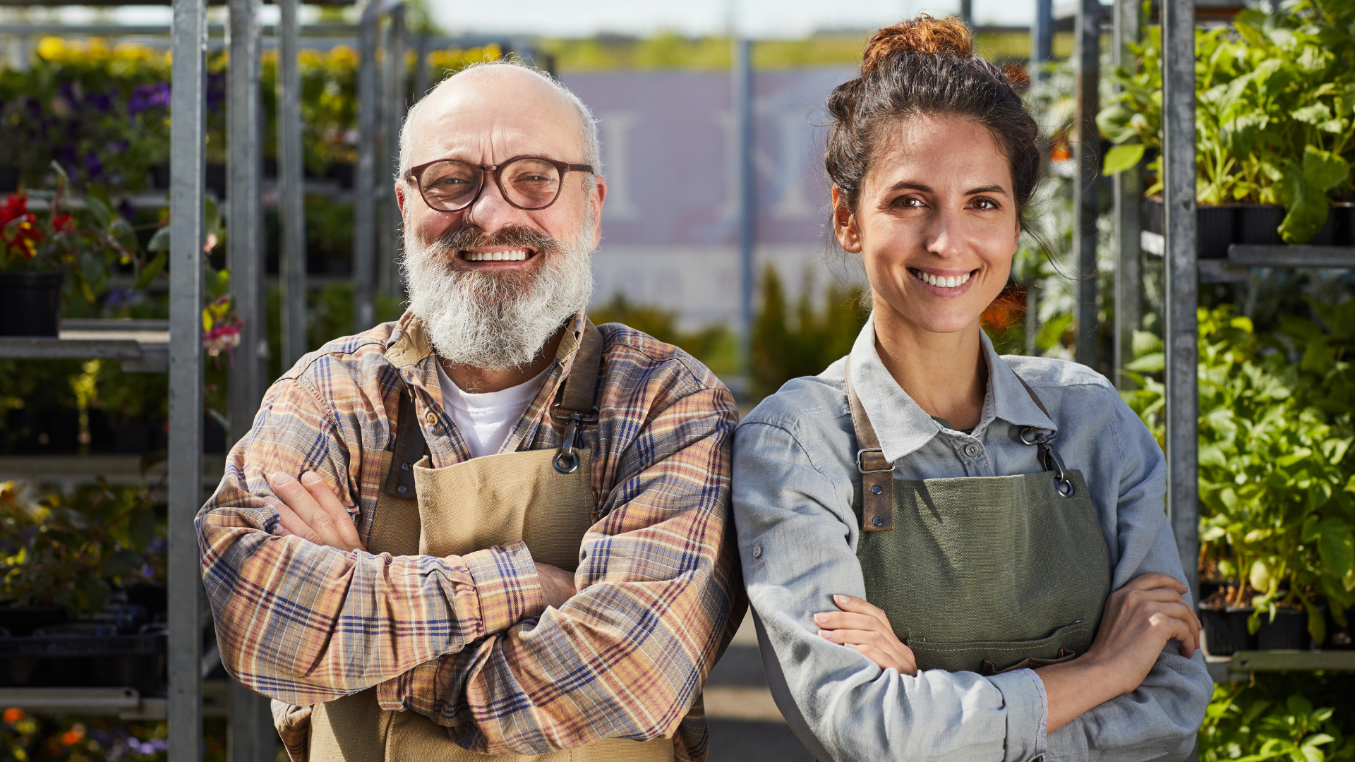 father and daughter business owners