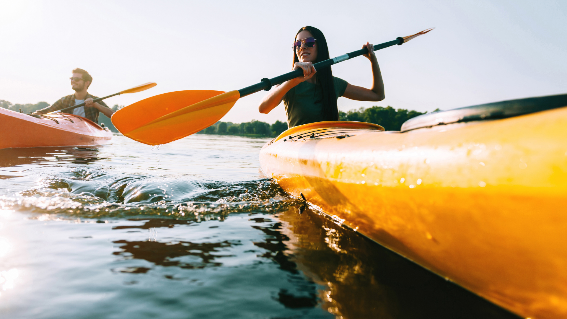 kayakers