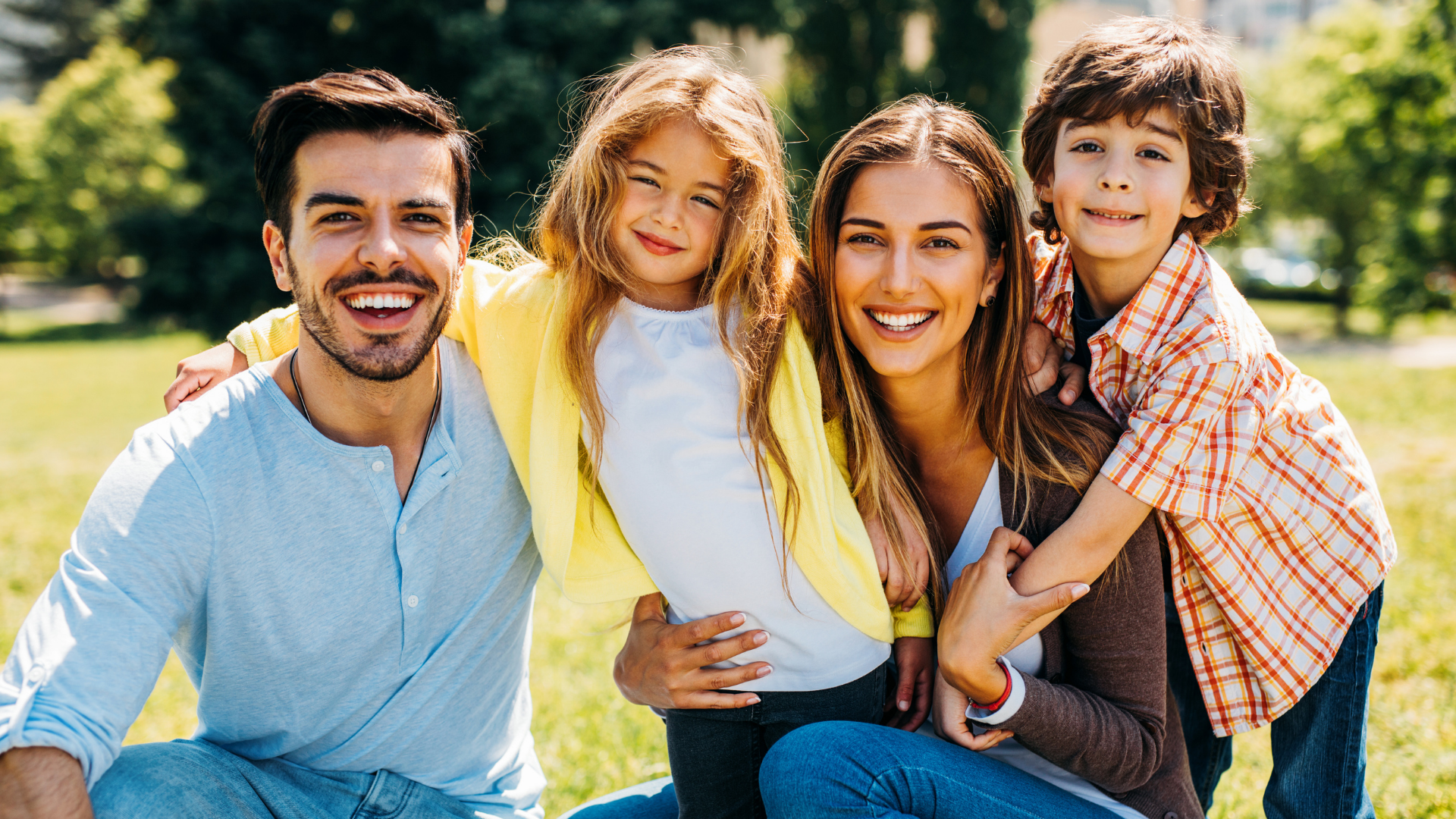 young family