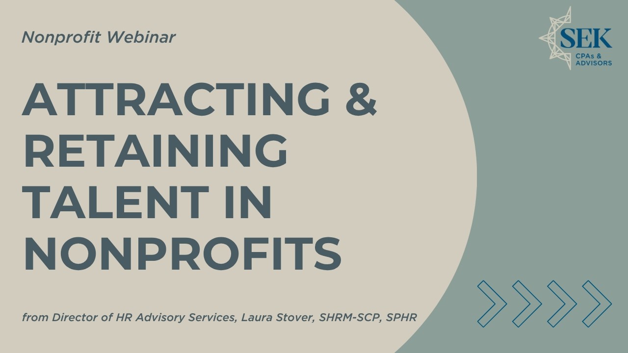 Attracting & Retaining Talent in Nonprofits