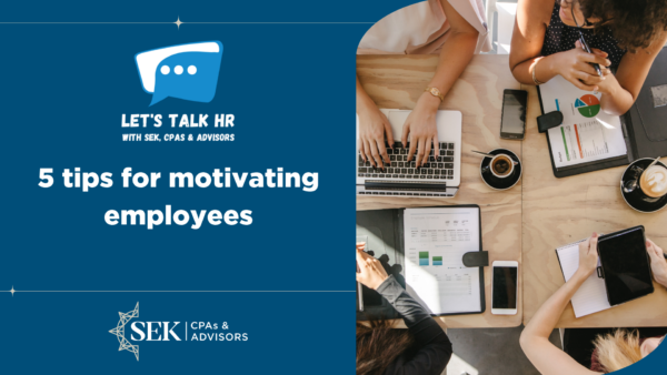 5 Tips for Motivating Employees