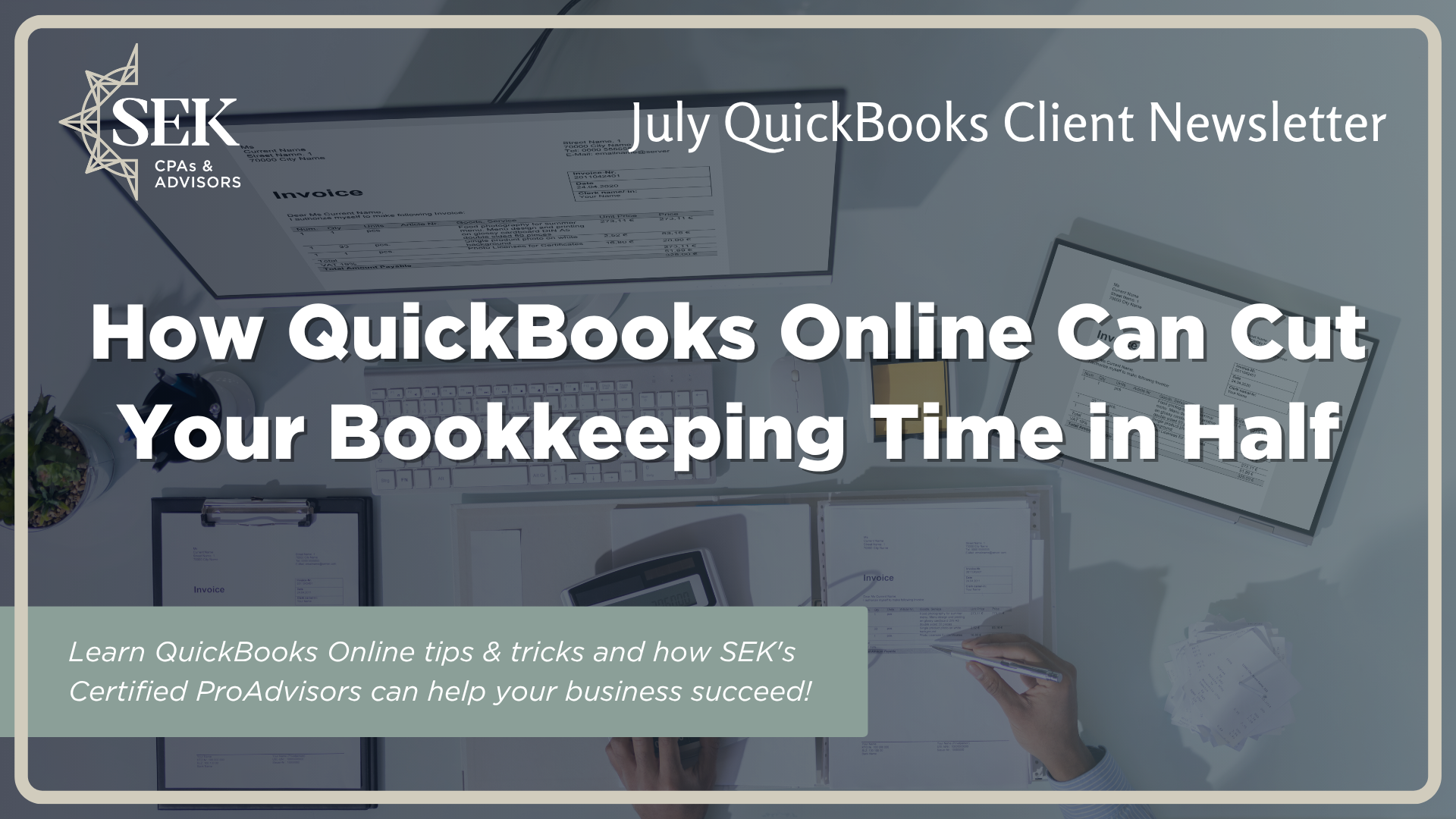 How QuickBooks Online Can Cut Your Bookkeeping Time in Half