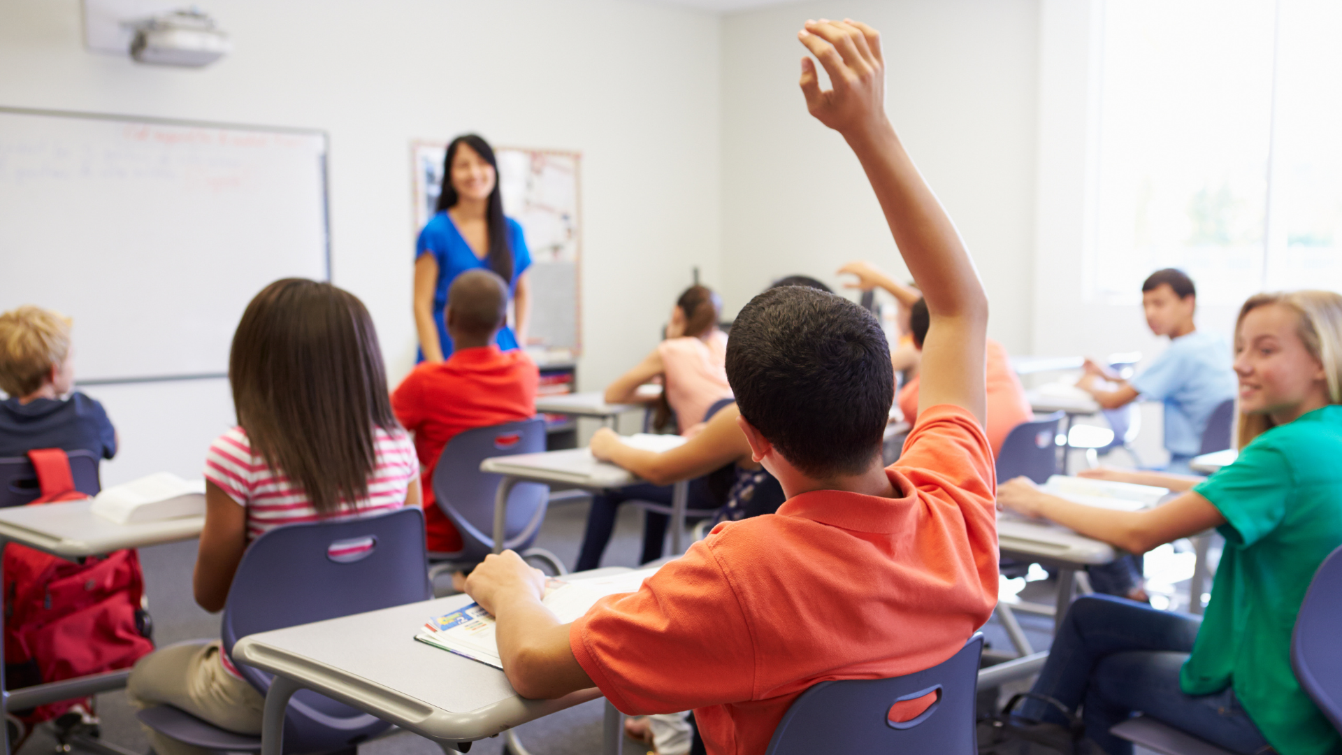 students in classroom
