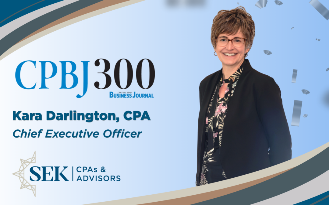 SEK CEO Kara Darlington Named to Central Penn Business Journal’s CPBJ300
