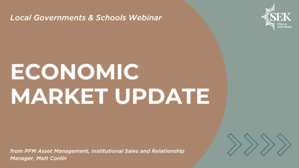 Economic and Market Update for Local Governments