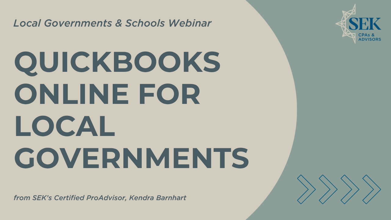 title slide for quickbooks online for local governments presentation