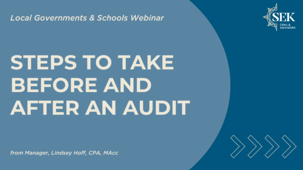 Steps to Take Before and After an Audit